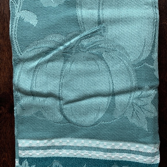 NWT Tassel Pumpkin and Ivy Print Kitchen Towel - Picture 4 of 14
